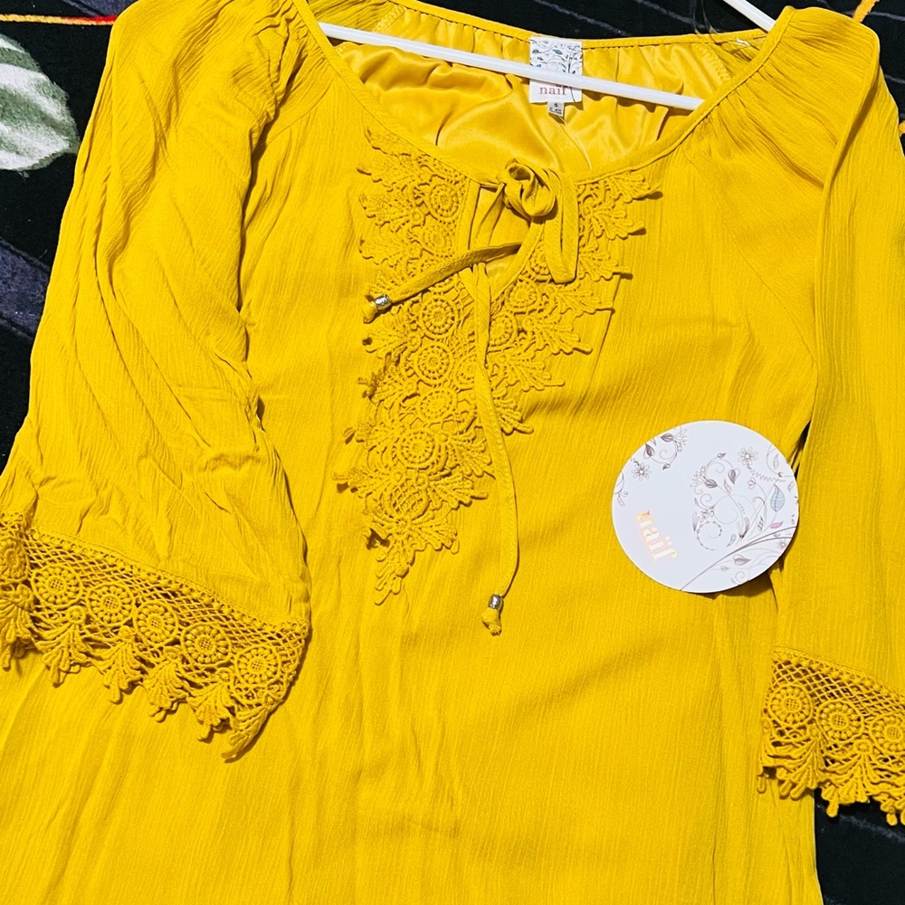 Midi yellow dress